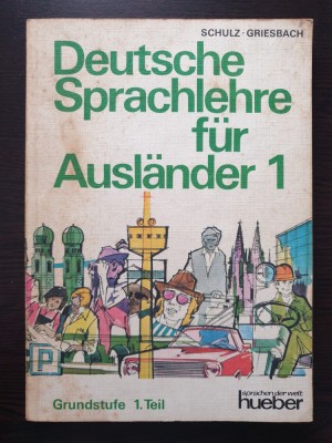 DEUTSCHE SPRACHLEHRE FUR AUSLANDER 1 - Schulz, Griesbach foto