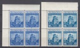 ROMANIA 1940 LP 137 INTELEGEREA BALCANICA SERIA IN BLOC DE 4 TIMBRE STARE MNH