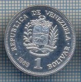 AX 1043 MONEDA- VENEZUELA - 1 BOLIVAR -ANUL 1989 -STAREA CARE SE VEDE