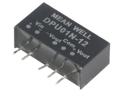 Convertor DC/DC 1W 21,6-26,4V la 12VDC și -12VDC foto