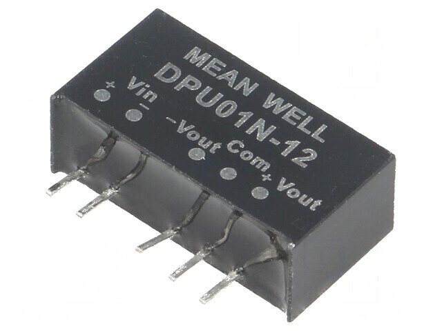 Convertor DC/DC 1W 21,6-26,4V la 12VDC și -12VDC