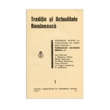 Ioan Petrovici, C. Rădulescu-Motru, M. Sadoveanu, C. Petrescu, Tradiție și Actualitate Rom&acirc;nească, cu dedicație pentru Mareșalul Curții Regale, C. Flo