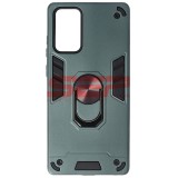 Husa Armor Ring Samsung Galaxy Note 20, TPU+PC, Midnight Green