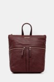 Geox ghiozdan de piele IRENIE culoarea bordo, mare, uni, D25JVA 00046