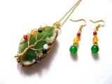Set bijuterii cu agate 51929