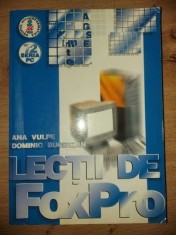 Lectii de FoxPro- Ana Vulpe, Dominic Bucerzan