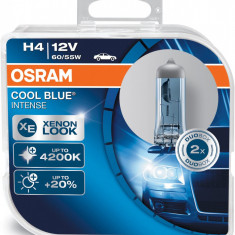 Bec Osram H4 P43T 12V 60/55W Cool Blue Intense 64193CBIHCB Set 2 Buc