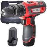 Raider RD-CDL26 - Masina de gaurit si insurubat cu 2 acumulatori Li-Ion 12 V 1.5 Ah 28 Nm valiza plastic accesorii