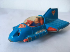 Macheta avion metal Superman Corgi Supermobile 1979 Great Britain, 14x7x6cm foto