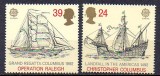 MAREA BRITANIE, ANGLIA 1992, EUROPA CEPT, Corabii, serie neuzata, MNH, Nestampilat