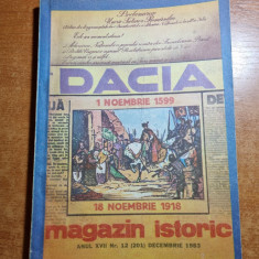Revista Magazin Istoric - decembrie 1983