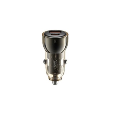 Incarcator auto USB 60W PD USB TYPE-C: PD 30W + USB-A 30W Cod: XO-CC60 Automotive TrustedCars foto