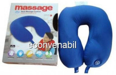 Perna de masaj pentru gat neck massage cushion foto