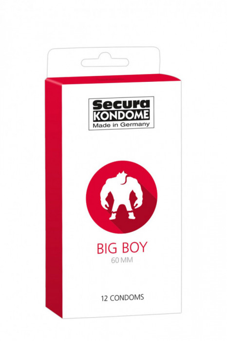 Prezervative Secura Big Boy 60mm, 12buc