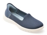 Cumpara ieftin Balerini SKECHERS bleumarin, ON-THE-GO FLEX, din material textil