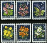 Austria 1966 - Flori, flora alpina, serie neuzata