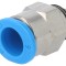 Racord Push-In Simplu NBR 6 bar