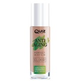 Cumpara ieftin Fond de ten Anti Aging Foundation Sand, Quiz Cosmetics nr 04, 30ml