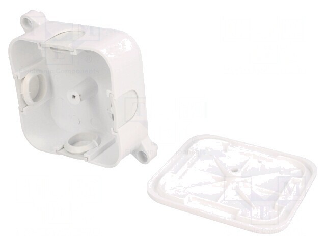 Cutie de conexiuni pentru perete 72x72x28 mm