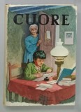 CUORE di EDMONDO DE AMICIS, LIBRO PER RAGAZZI , CON OTTO TAVOLE A COLORI di ROBERTO SCRILLI , 1969 , TEXT IN LIMBA ITALIANA