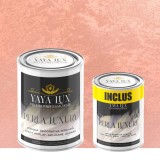Vopsea Decorativă Interior Perla Luxury Piersica 3 Litri | Pachet 2+1 Inclus (2L + 1L) cu Fulgi Perlați &ndash; Toro Decor