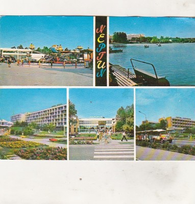 bnk cp Neptun - Vedere - circulata - marca fixa foto