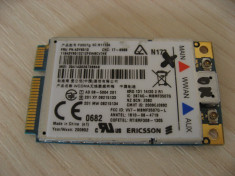 Modul 3g laptop Lenovo ThinkPad R400, Ericsson F3507G 3G WWAN, 43Y6513 foto