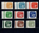 Bohemia &amp;amp; Moravia 1943 - Marci pentru ziare, serie neuzata