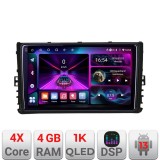 Navigatie Toyota Auris Corolla 2017-2018 A-auris-2017 4+64 InCell Display 1K Android Waze USB Navigatie Internet Youtube Radio