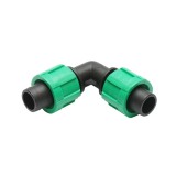 Cot conector 90&deg; pentru furtun si tub de irigare 17x17 mm