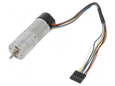 Motor DC cu Codificator și Transmisie 6V 378:1 foto