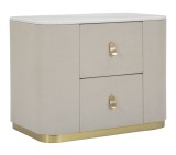Mauro Ferretti Noptiera Beauty cm 60X40X47 | Aosom Romania