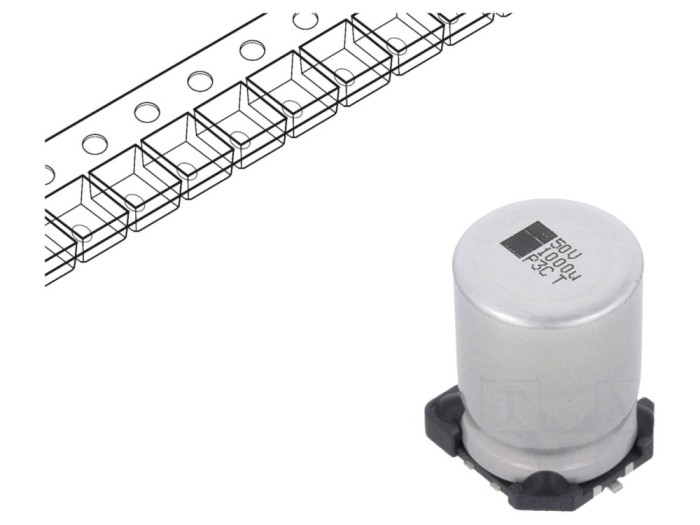 Condensator electrolitic SMD 1mF 50V