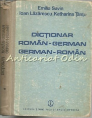 Dictionar Roman-German - Emilia Savin, Ioan Lazarescu, Katharina Tantu foto