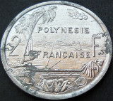 Cumpara ieftin Moneda exotica 2 FRANCI - POLYNESIE / POLINEZIA, anul 1999 * cod 2393 = EROARE!, Australia si Oceania