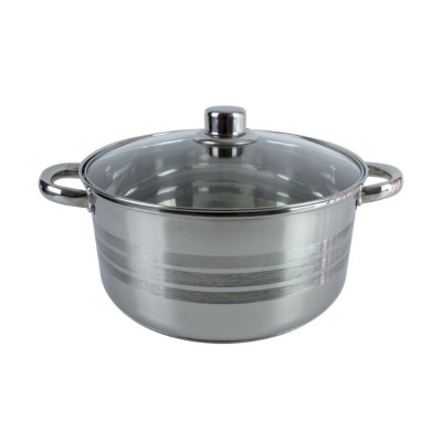 Cratita inox cu capac, 7L foto