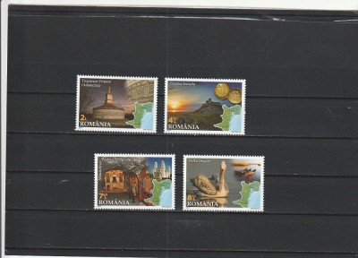 ROMANIA 2015 LP 2078 DESCOPERITI ROMANIA - DOBROGEA SERIE MNH NESTAMPILATA foto