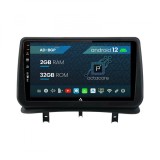 Navigatie Renault Clio 3 (2005-2013), Android 12, P-Octacore 2GB RAM + 32GB ROM, 9 Inch - AD-BGP9002+AD-BGRKIT371V2
