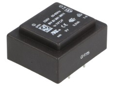 Transformator &icirc;ncapsulat 0,5VA 230V 9V 56mA PCB