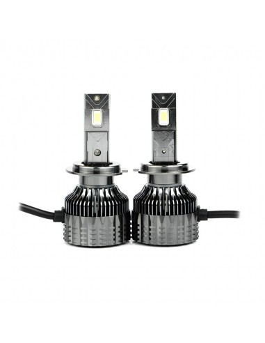 Set 2 leduri H7 Canbus pentru far auto, putere 110W, luminozitate 14.500 Lm, 12V-24V