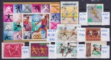 Lot filatelic Sport / Atletism &amp; Baschet - Coliță Guineea Ecuatorială (Munich '72) &amp; Timbre Diverse - A991