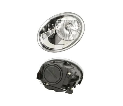Far VW BEETLE (5C1), 10.2011-, TYC, fata, partea stanga, cu lumina de zi;tip bec H4+W21/5W; electric; cu motor; foto