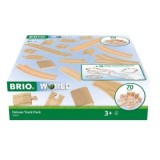Set Sine Deluxe, 70 piese pentru trenulete BRIO