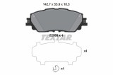 TEXTAR 2276801 set placute frana,frana disc