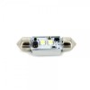 Led bec T10x39 2xCree alb rece CanBus