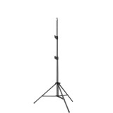 Trepied reglabil profesional 180 cm din aluminiu, 3 segmente, filet universal 1 4, suport camera si telefon, stabil, negru