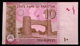 Pakistan 10 Rupees 2017 UNC necirculata **