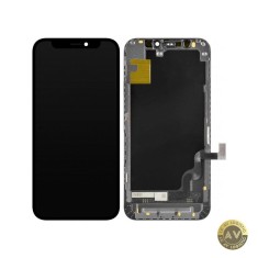 Display cu Touchscreen ZY pentru Apple iPhone 12 mini cu Rama Versiune LCD In-Cell Negru
