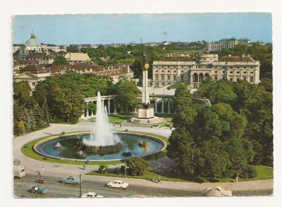AT2 -Carte Postala-AUSTRIA-Viena, Schwarzenbergplatz, circulata 1966 foto
