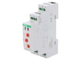 Releu Monitorizare Tensiune DPDT pentru Șină DIN